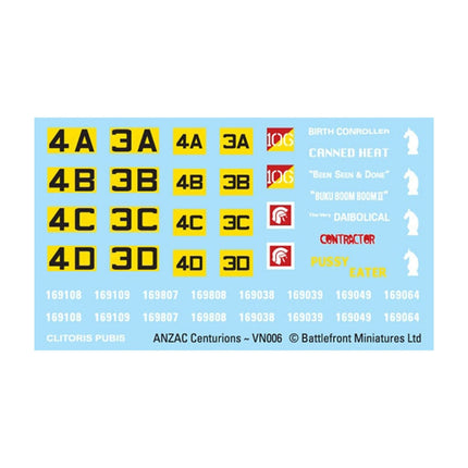 Centurion Decals