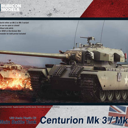 Centurion MBT Mk 3 / Mk 5 - Panzer - Rubicon Models UK Ltd - 280104