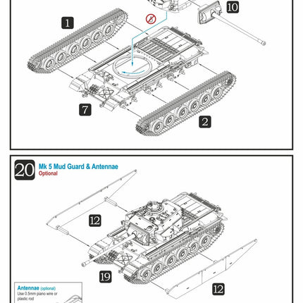 280104 Centurion MBT Mk 3 / Mk 5