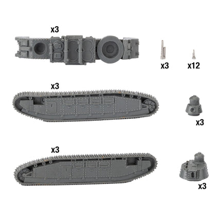 Char 2C Tank Platoon