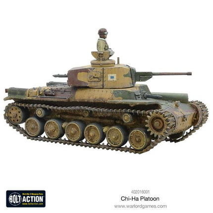 Chi - Ha Platoon - Panzer - Warlord Games - 402016001