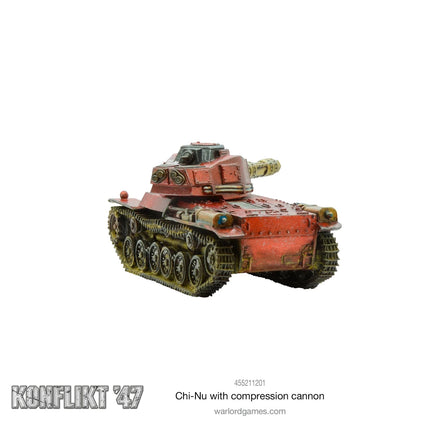 Chi - Nu with Compression Cannon - Panzer - Warlord Games - 455211201
