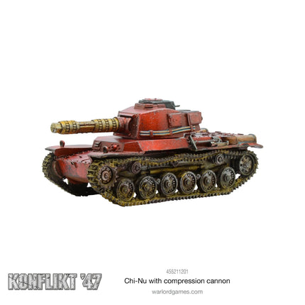 Chi - Nu with Compression Cannon - Panzer - Warlord Games - 455211201