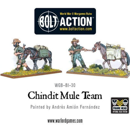 Chindit Mule Teams