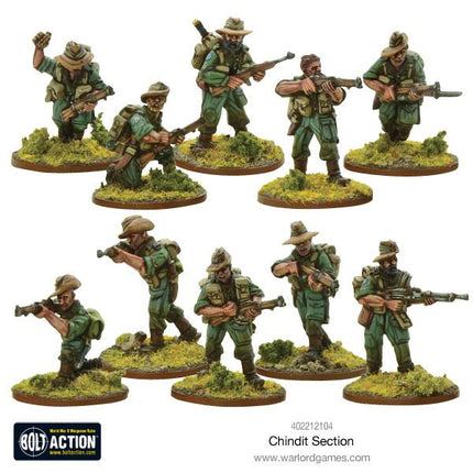 Chindit Section - Infanterie - Warlord Games - 402212104