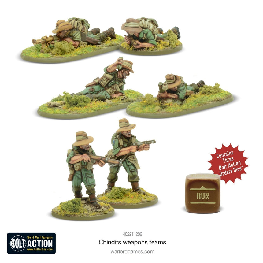 Chindit Weapons Teams - Infanterie - Warlord Games - 402211206