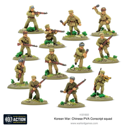 Chinese PVA Conscript Squad - Infanterie - Warlord Games - 412218502