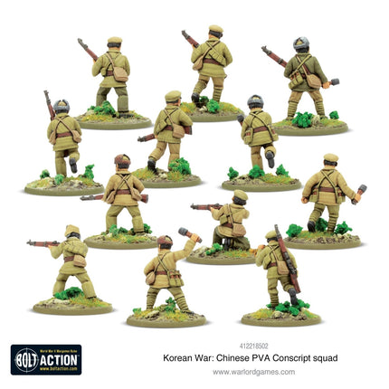 Chinese PVA Conscript Squad - Infanterie - Warlord Games - 412218502