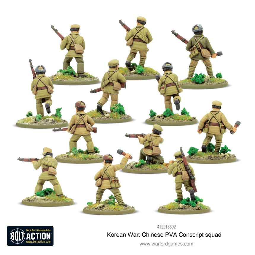 Chinese PVA Conscript Squad - Infanterie - Warlord Games - 412218502