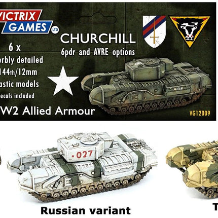 Churchill 12mm - Panzer - Victrix - VG12009