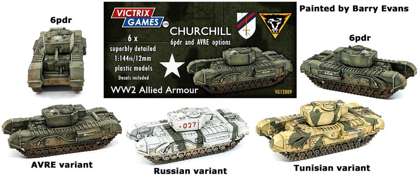 Churchill 12mm - Panzer - Victrix - VG12009