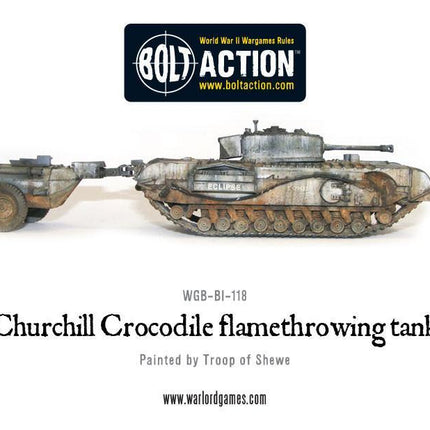 Churchill Crocodile Flamethrowing Tank