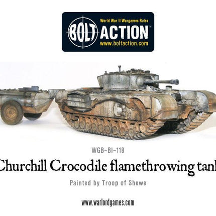 Churchill Crocodile Flamethrowing Tank