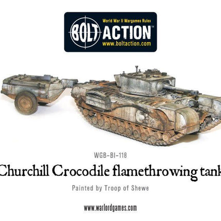 Churchill Crocodile Flamethrowing Tank