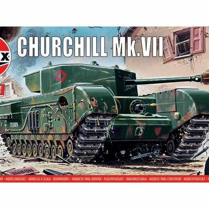 Churchill Mk.VII Tank, Vintage Classics - Panzer - Airfix - A01304V
