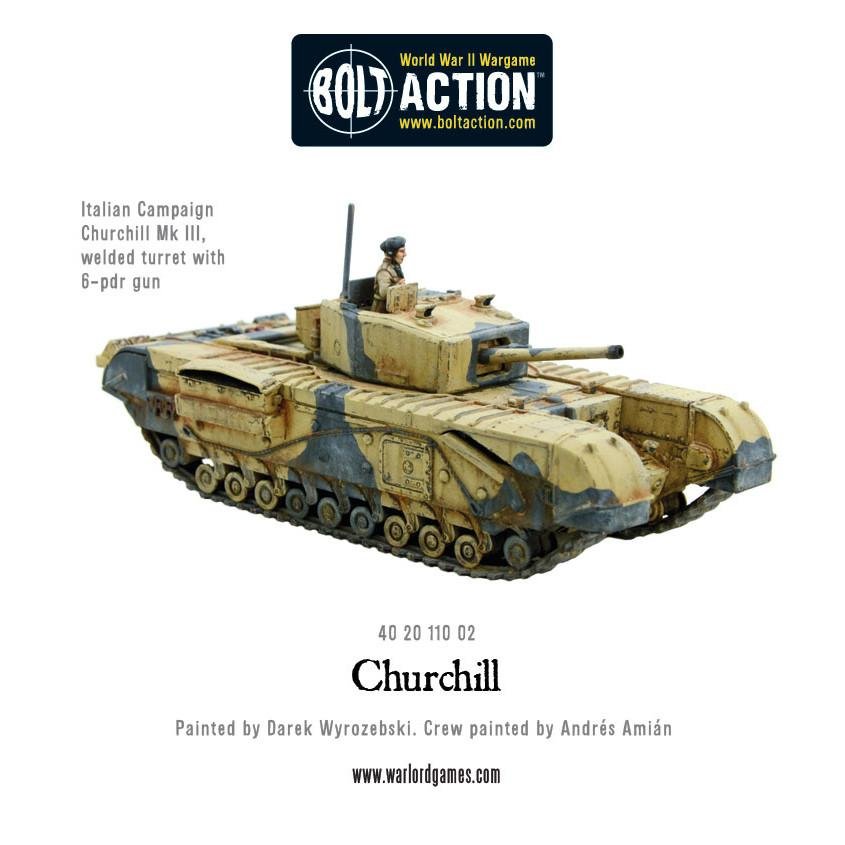 Churchill Tank - Panzer - Warlord Games - 402011006