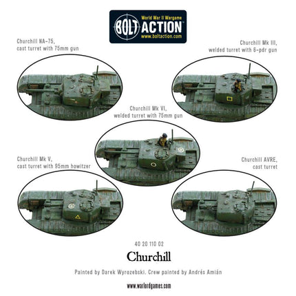 Churchill Tank - Panzer - Warlord Games - 402011006