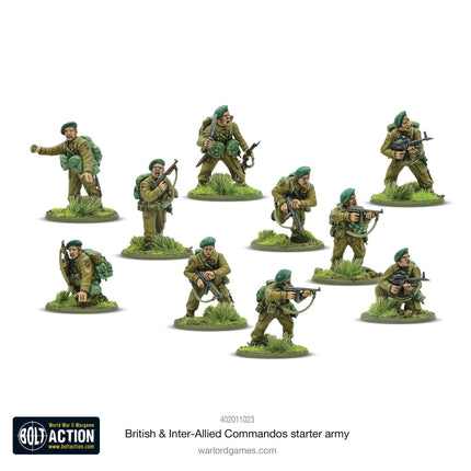 Churchill's Gangsters (British & Inter - Allied Commandos) Starter Army - Starterarmee - Warlord Games - 402011023