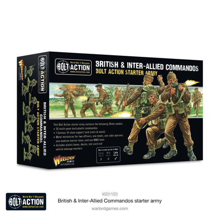 Churchill's Gangsters (British & Inter - Allied Commandos) Starter Army - Starterarmee - Warlord Games - 402011023