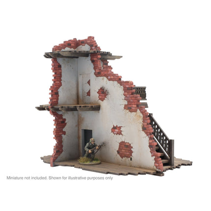City in Ruins - 2 Storey Building Internal w. Staircase
