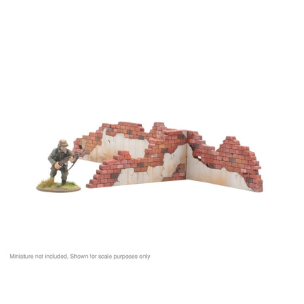 City in Ruins - Destroyed Building Wall Pack