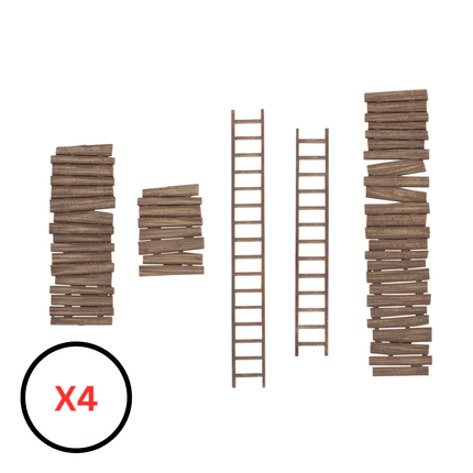 City in Ruins - Ladders and Walkways Pack