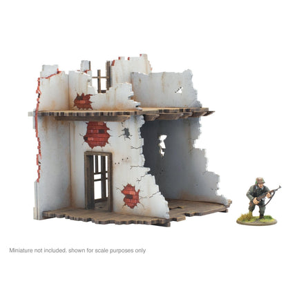 City in Ruins - Single Storey Building Facade (1)