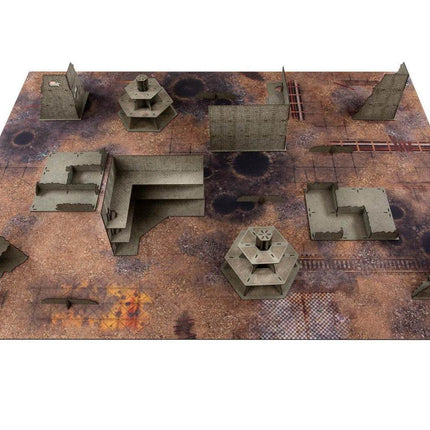 City Of Steel Grey - Clearing - Gelände - Gamemat - MF1G