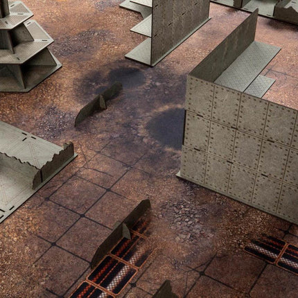 City Of Steel Grey - Clearing - Gelände - Gamemat - MF1G