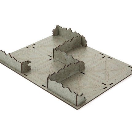 City Of Steel Grey - Clearing - Gelände - Gamemat - MF1G