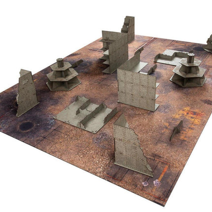 City Of Steel Grey - Clearing - Gelände - Gamemat - MF1G