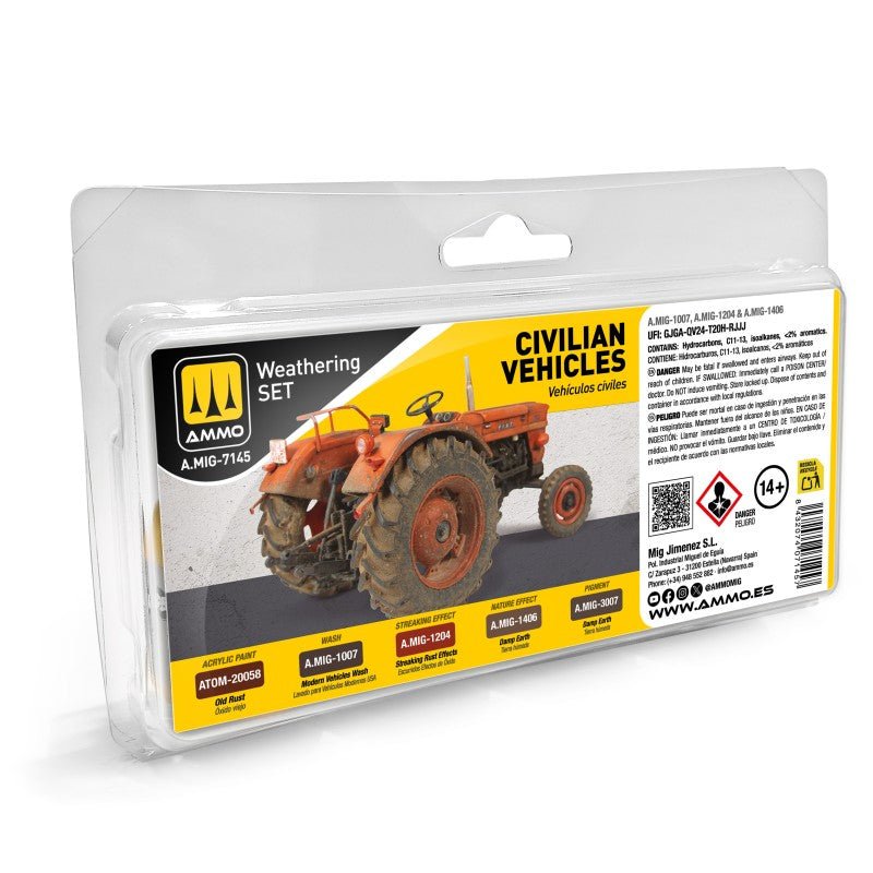 Civil Vehicles Weathering Set