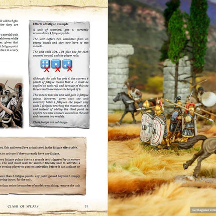 CLASH of Spears - Hardcover Rulebook - Regelwerk - Victrix - 