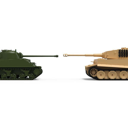 A50186 Classic Conflict Tiger 1 vs Sherman Firefly
