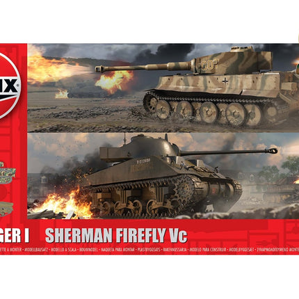 A50186 Classic Conflict Tiger 1 vs Sherman Firefly