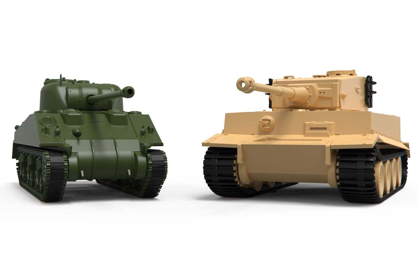 A50186 Classic Conflict Tiger 1 vs Sherman Firefly