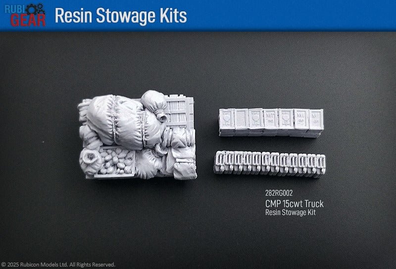 CMP 15cwt Truck Stowage Kit - Resin