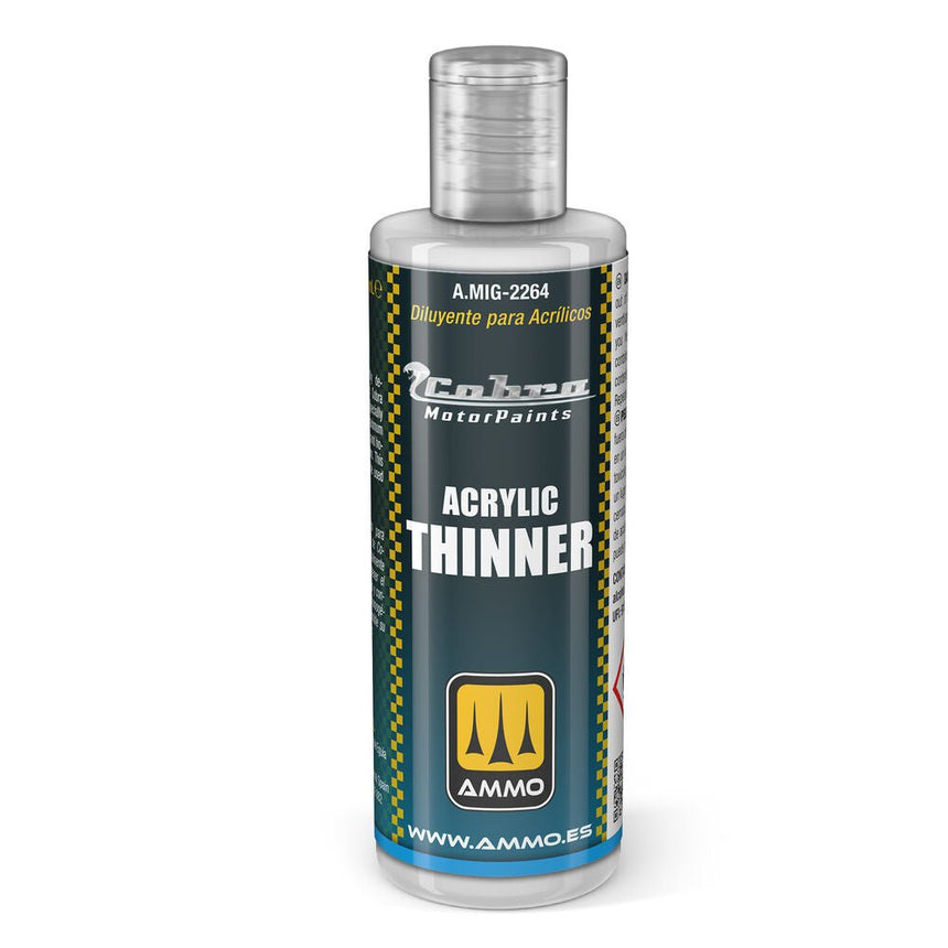 Cobra Motor Acrylic Thinner (60 ml) - AMMO by MIG Jimenez - A.MIG-2264