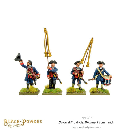 Colonial Provincial Regiment Command - Sonder - /Einzelmodelle - Warlord Games - 303013212