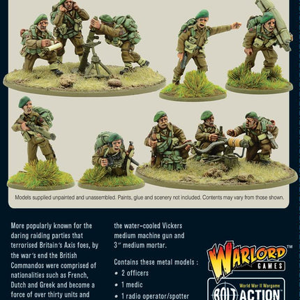 Commandos Support Group - Infanterie - Warlord Games - 402211102