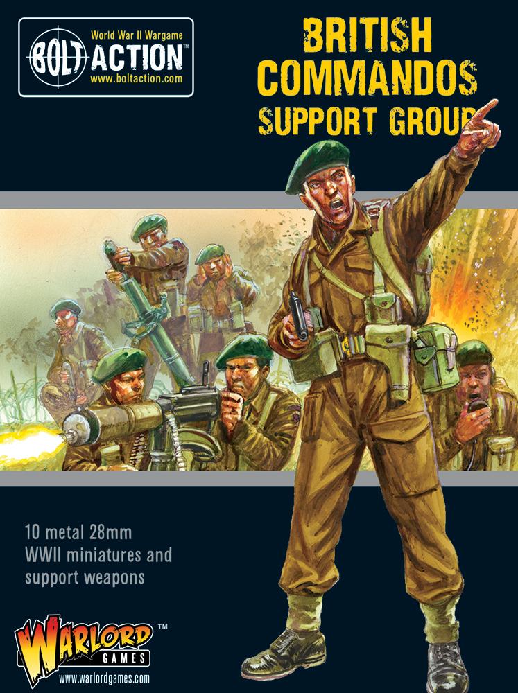 Commandos Support Group - Infanterie - Warlord Games - 402211102