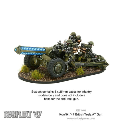 Commonwealth M17 Tesla Cannon Team - Artillerie - Warlord Games - 452210603