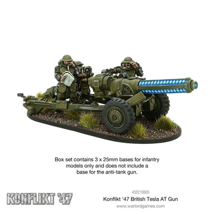 Commonwealth M17 Tesla Cannon Team - Artillerie - Warlord Games - 452210603