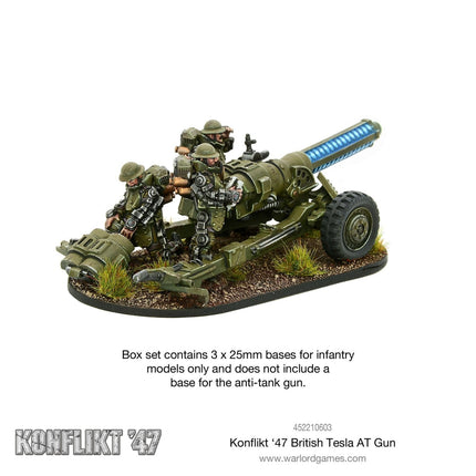 Commonwealth M17 Tesla Cannon Team - Artillerie - Warlord Games - 452210603