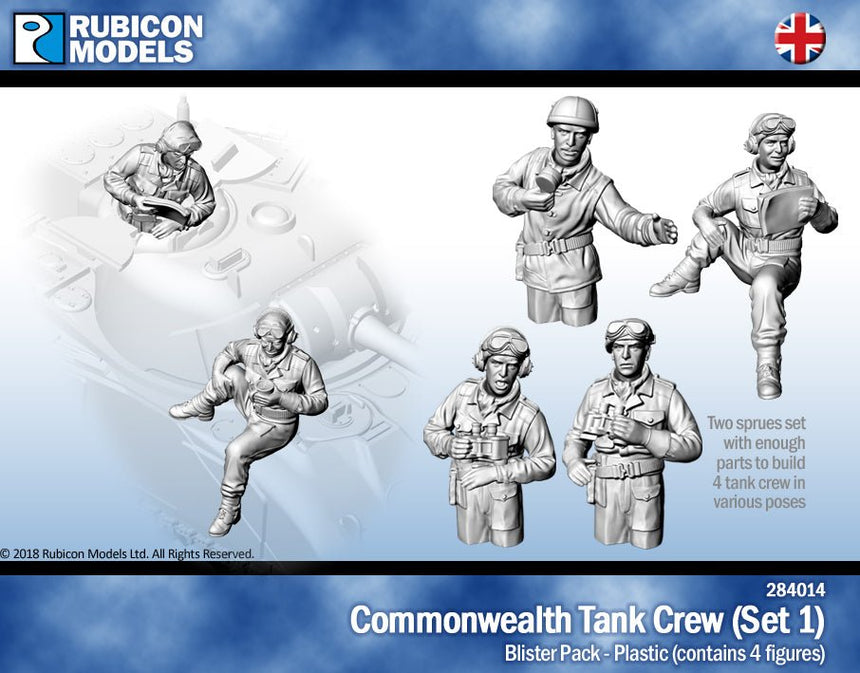 Commonwealth Tank Crew - Sonder - /Einzelmodelle - Rubicon Models UK Ltd - 284014