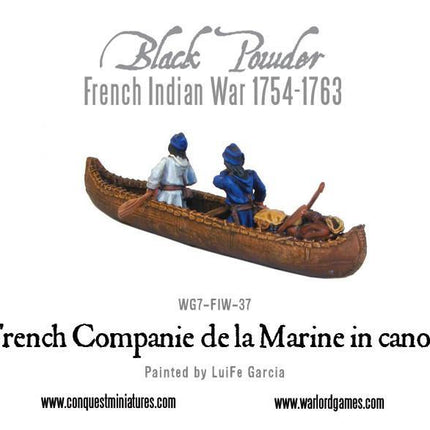Companie de la Marine in Canoe