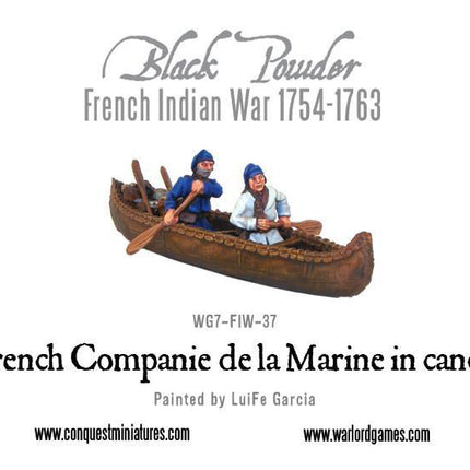 Companie de la Marine in Canoe