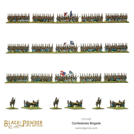 Confederate Brigade - Infanterie - Warlord Games - 312414002