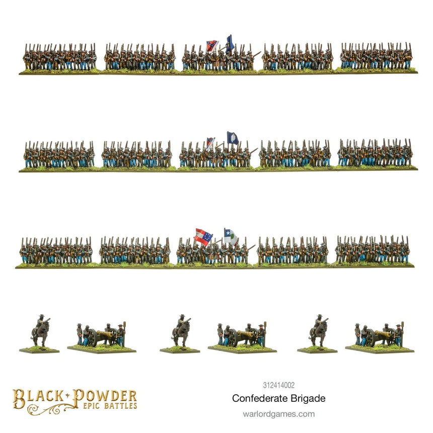 Confederate Brigade - Infanterie - Warlord Games - 312414002