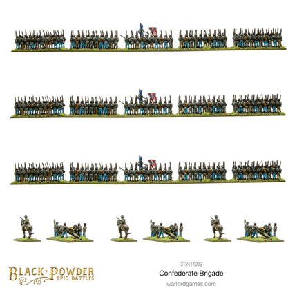 Confederate Brigade - Infanterie - Warlord Games - 312414002